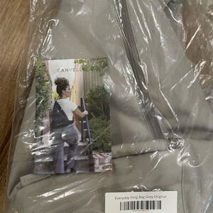Canvelle everyday sling bag grey original new sealed in bag